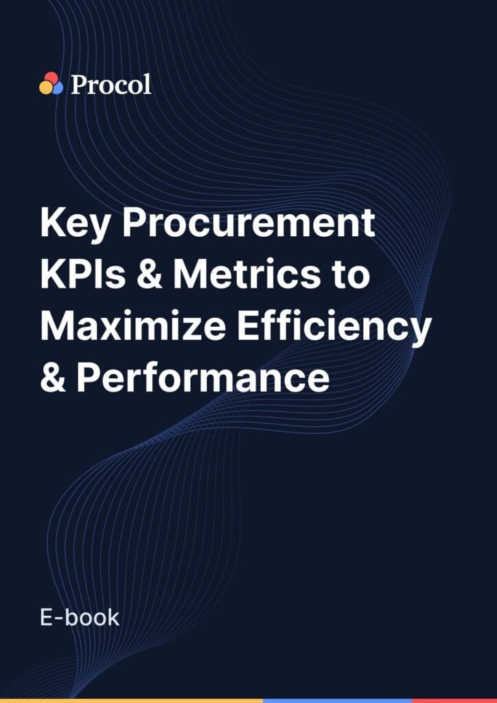 Key procurement KPIs & metrics to
maximize efficiency
& performance